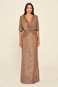 Plus Size - Aurelia Gleam Dress - Maxi - Multicolor