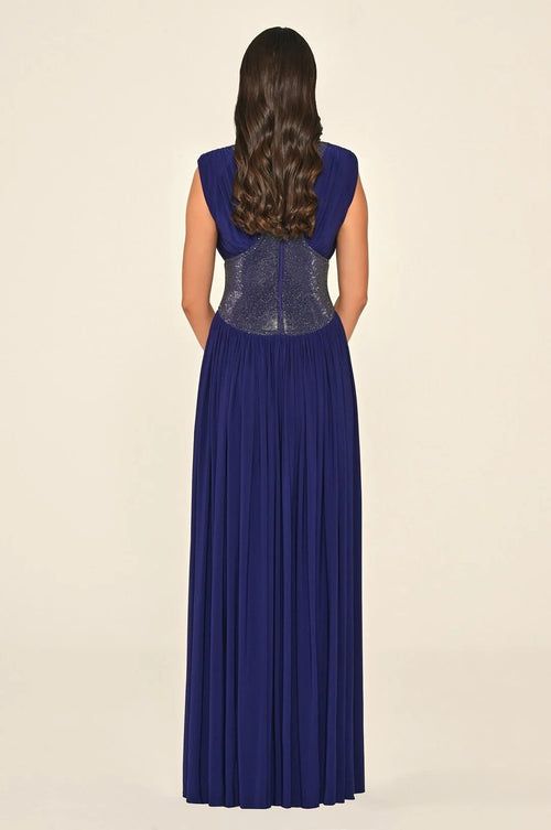 Midnight Halo Dress - Maxi