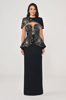 Faya Dress - Maxi - Black