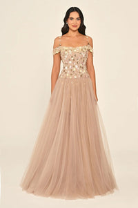 Desert Bloom Dress - Maxi - Pink