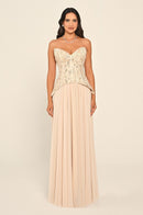 Gardenia Luxe Dress - Maxi - Black