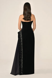 Delta Dress - Maxi - Velvet Black