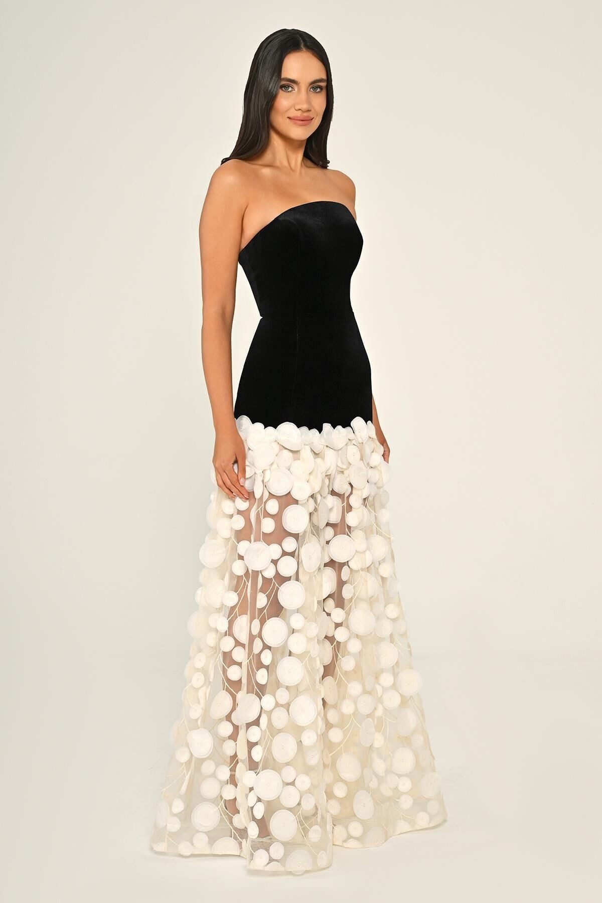 Luna Dress - Velvet -  Maxi