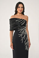 Orlina Dress - Maxi - Black