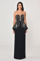 Faya Dress - Maxi - Black