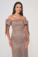 Asteria Bow -  Midi - Offwhite