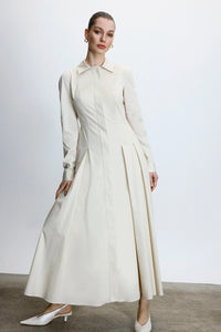 Elara Belted Dress - Maxi - Multicolor