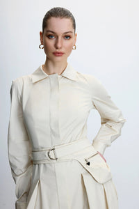 Elara Belted Dress - Maxi - Multicolor