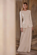 Pleated Suit - Maxi - Multicolor