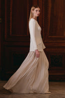 Pleated Suit - Maxi - Multicolor