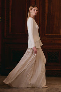 Pleated Suit - Maxi - Multicolor