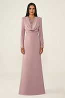 Plus Size-  Lamya Dress - Maxi - Multi color