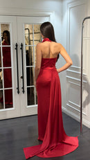 Valencia Satin Dress - Maxi - Multicolor