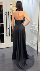 Valencia Satin Dress - Maxi - Multicolor