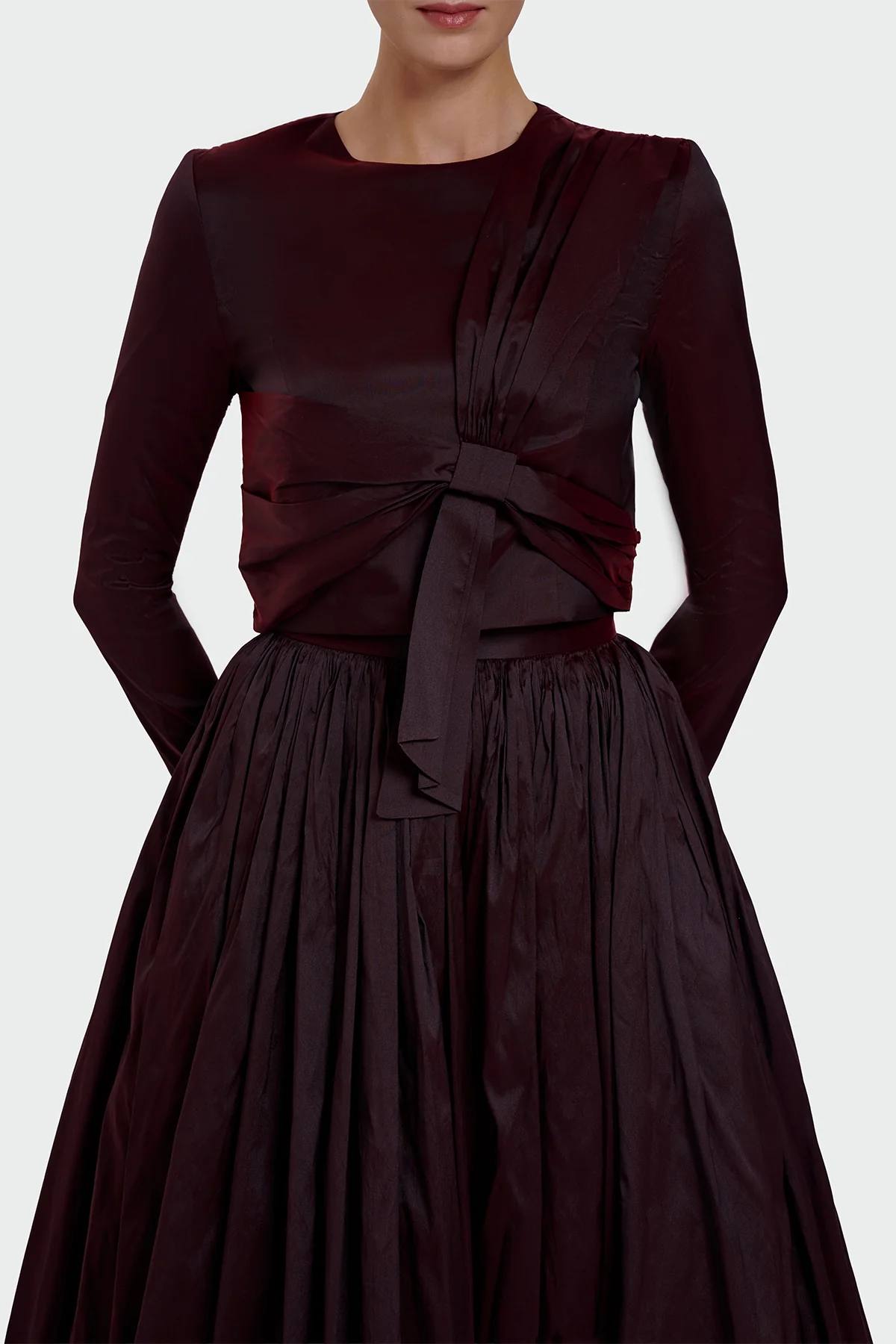 Rosabelle Bow Dress - Maxi - Ready to wear
