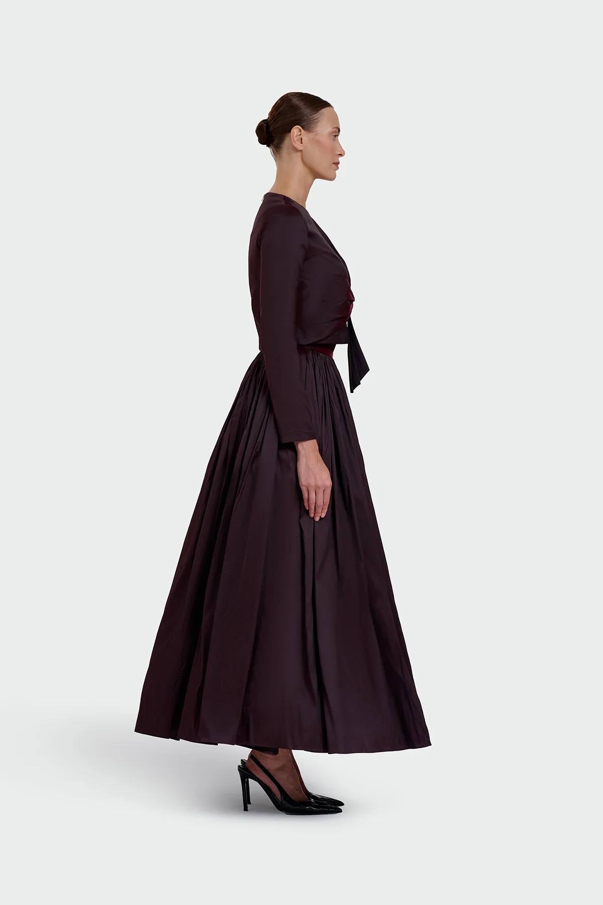 Rosabelle Bow Dress - Maxi - Ready to wear