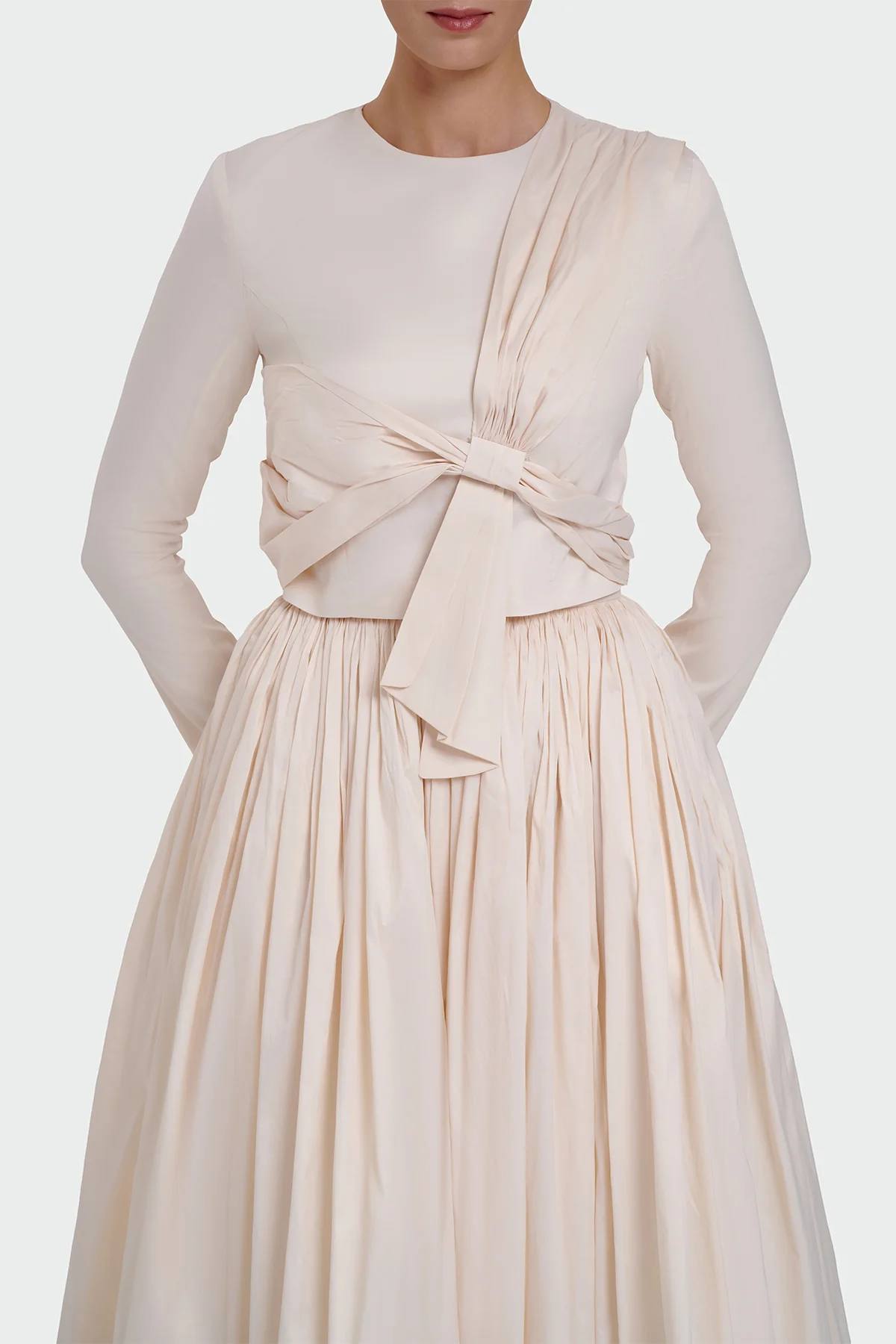 Rosabelle Bow Dress - Maxi - Ready to wear
