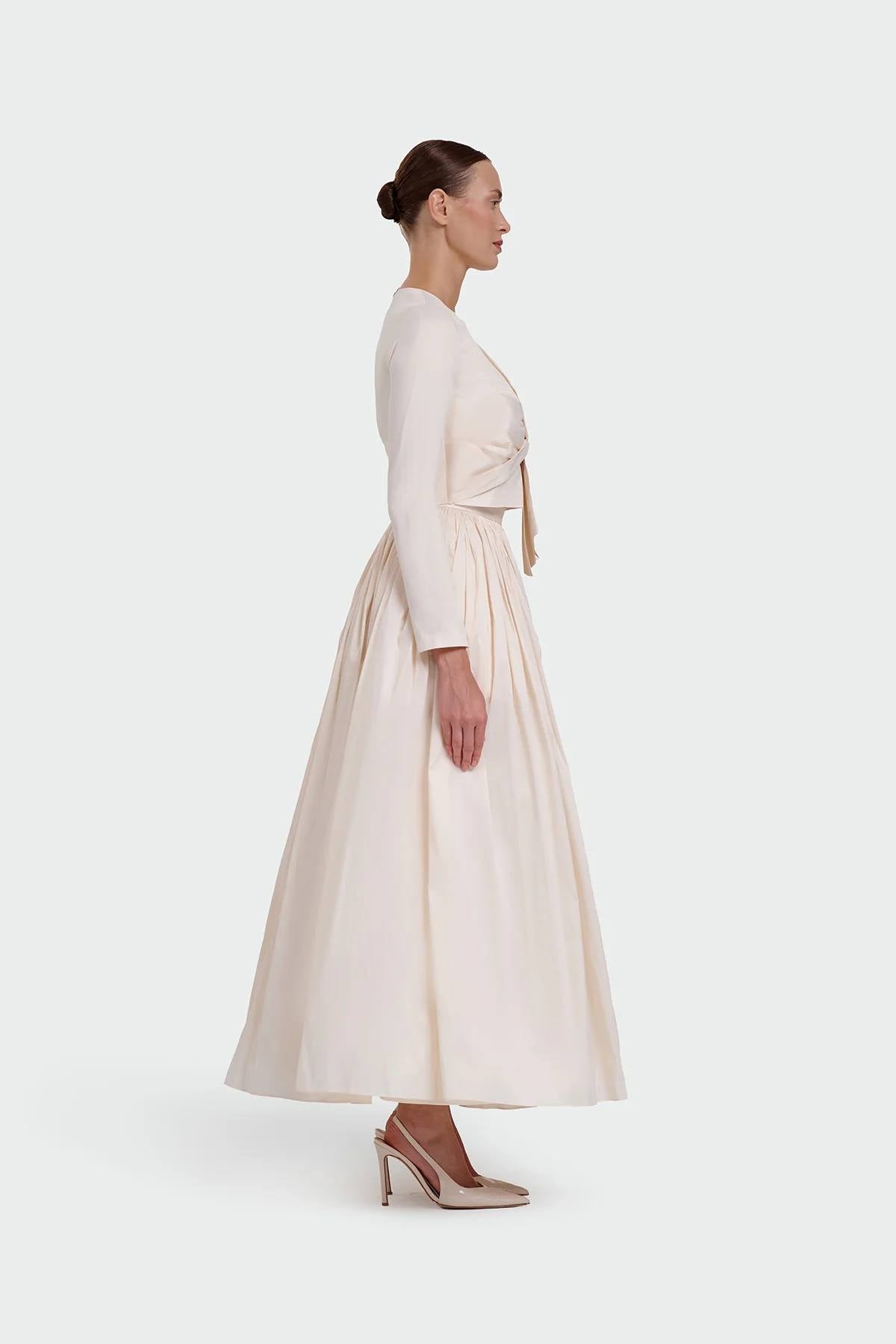 Rosabelle Bow Dress - Maxi - Ready to wear