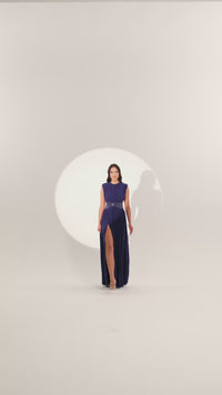 Midnight Halo Dress - Maxi - Multcolor