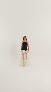 Luna Hearted Dress - Maxi - Multicolor