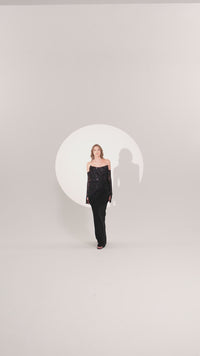 Plus Size - Zafrina Dress - Maxi - Black
