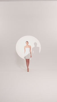 Aveline Dress - Mini - B & W