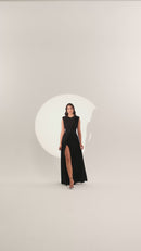 Midnight Halo Dress - Maxi - Multcolor