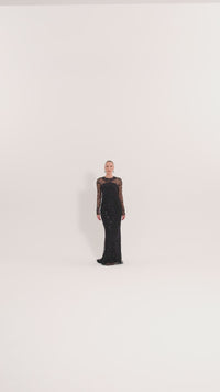 Noiréa Dress - Maxi - Black