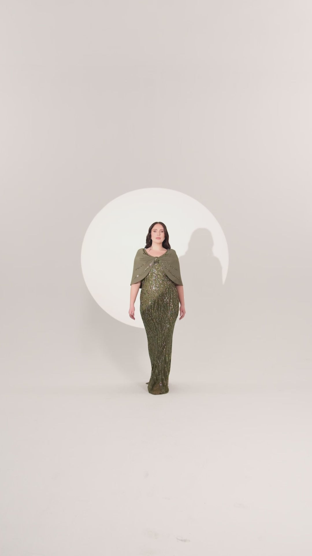 Plus Size - Veloura Cape - Maxi