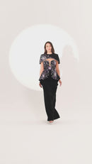 Faya Dress - Maxi - Black