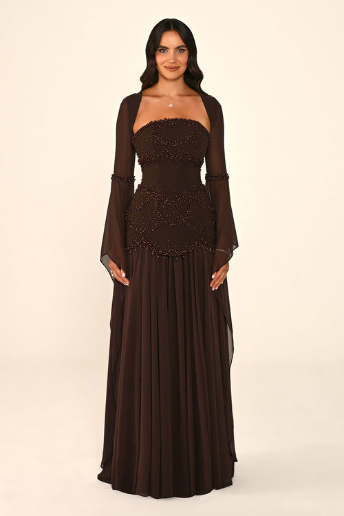Aurielle Pearl Dress - Maxi - Multicolor