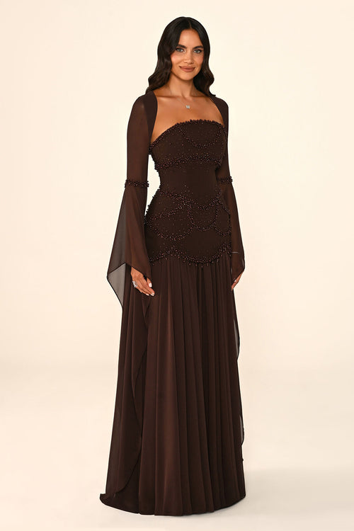 Aurielle Pearl Dress - Maxi - Multicolor
