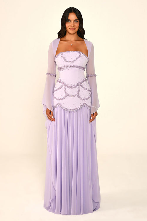 Aurielle Pearl Dress - Maxi - Multicolor