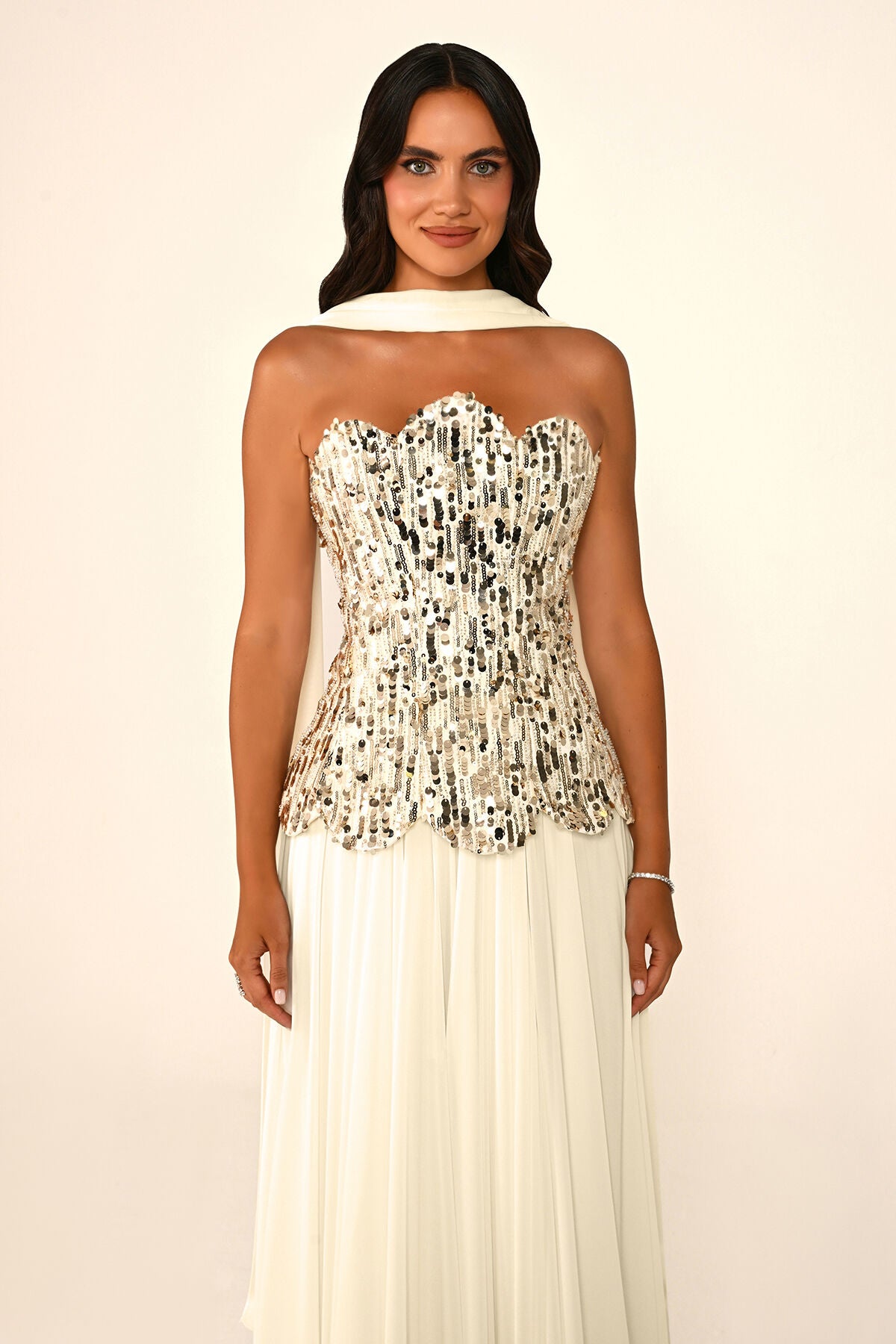 Shimmer Dress - Maxi