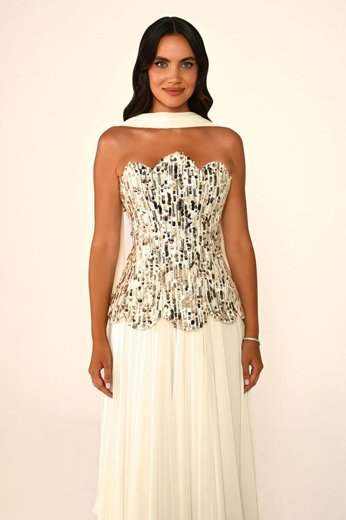 Shimmer Dress - Maxi
