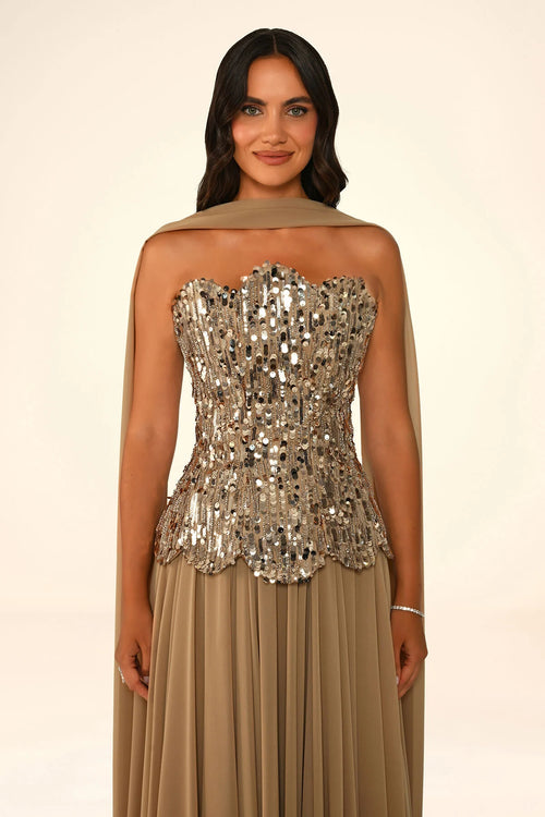 Shimmer Dress - Maxi