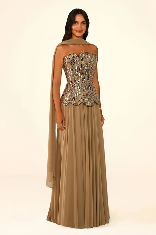 Shimmer Dress - Maxi